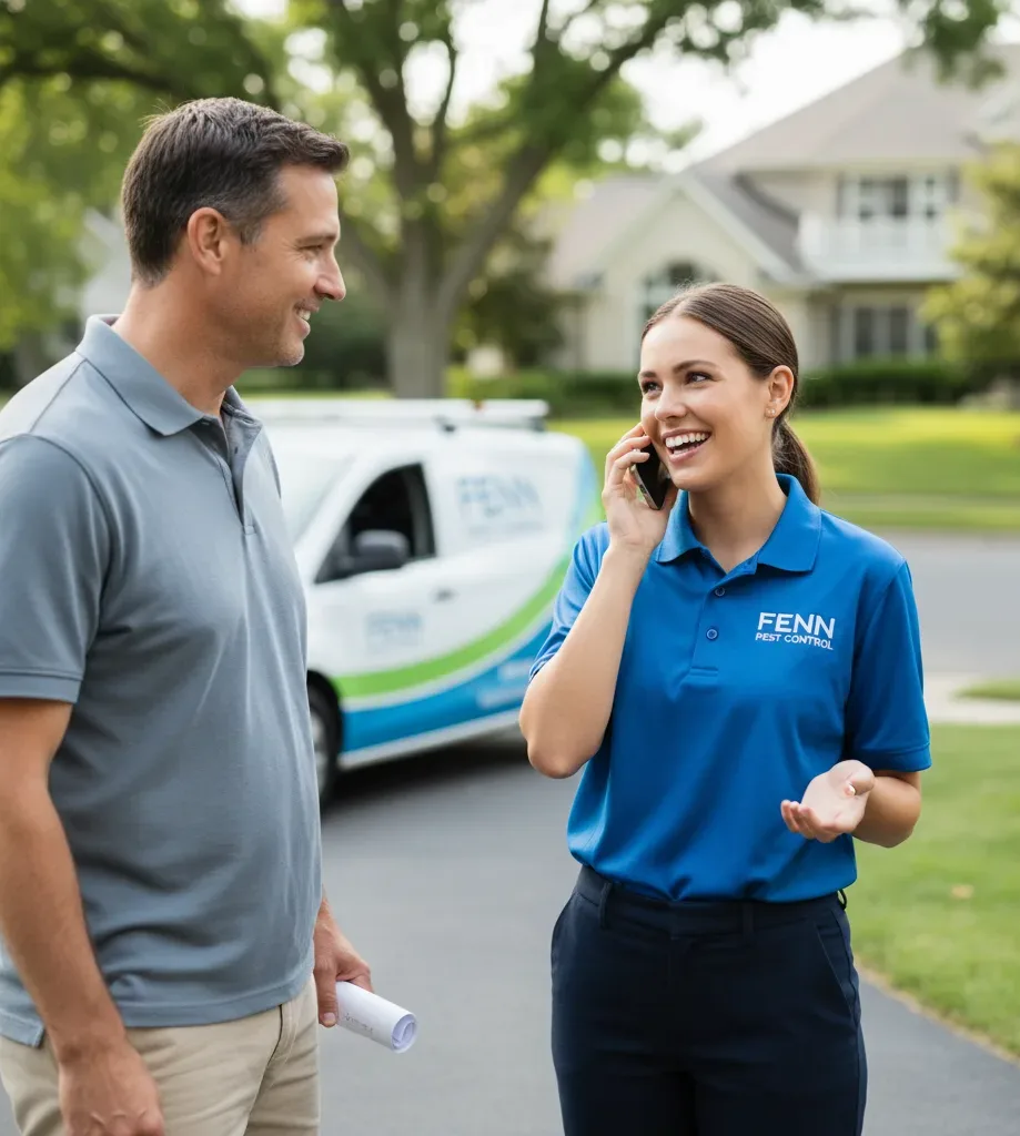 Fenn Pest Control customer support in Alcalde